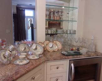 Snack Sets, Stemware, Cheese Cutting Stone, etc