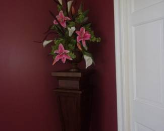 Nice Mahogany Plant Stand