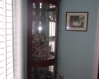 Corner Curio Cabinet