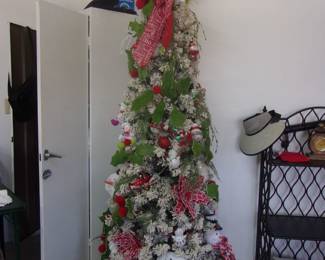 Tall Snowman Christmas Tree