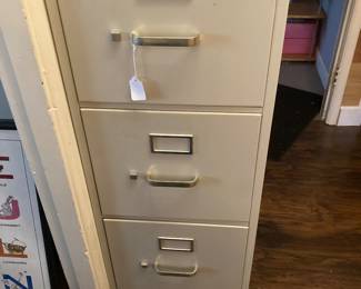 HON four drawer file cabinet
