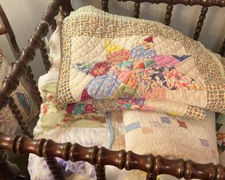 Hand stitched quilts 