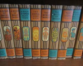 Young Reader Library books (vintage)