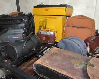 A variety of cameras