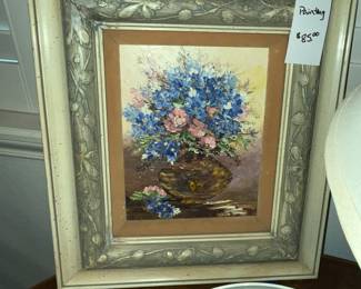 Small framed painting