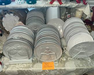 FRANKOMA CHRISTMAS PLATES - HUGE COLLECTION!