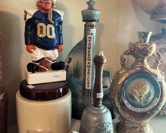 Vintage decanters