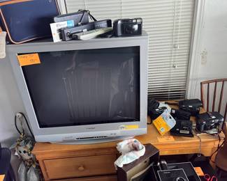 SHARP CRT "GAMER" TV!