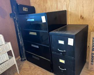 METAL FILE CABINETS