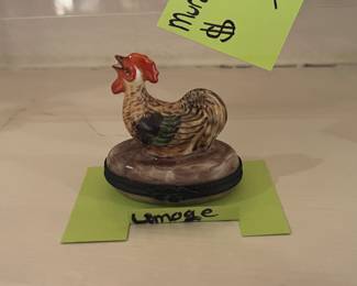 Small LIMOGE rooster