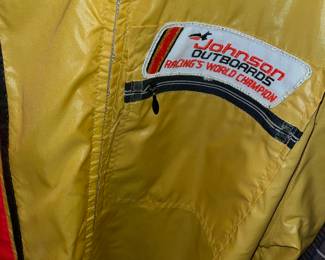 Vintage Johnson Outboards windbreaker