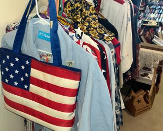 Entire room full of patriotic Americana!