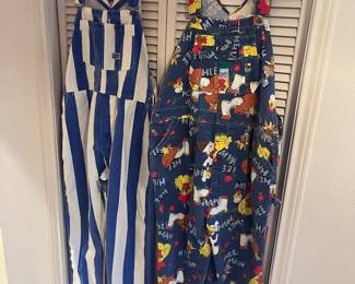 Pair of HEE HAW overalls! and vintage pair of BIG SMITH overalls!