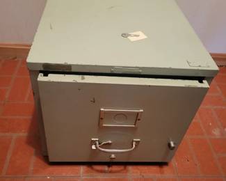 Heavy duty locking file.