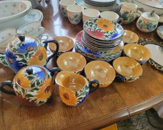 Japanese china set.