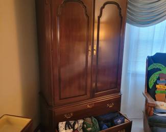 Beautiful Ethan Allen Armoire Wardrobe.