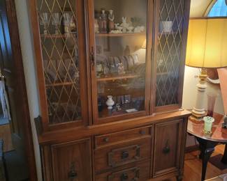 Beautiful china cabinet.