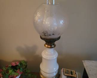 Hurricane lamp,