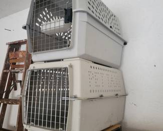 Pet carriers.