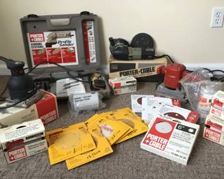 Porter Cable Sander Lot