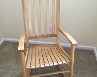 Charming Hardwood Rocking Chair