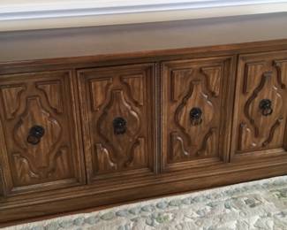 Mid Century Solid Wood Buffet