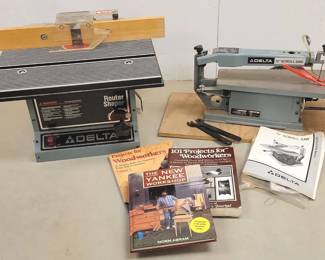 DELTA Scroll Saw Router Shaper