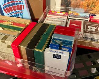 Vintage playing cards