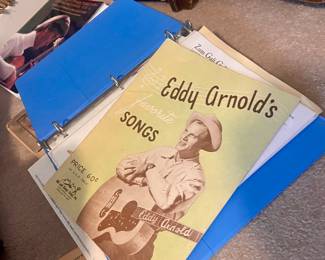 Tons of sheet music books to musicals