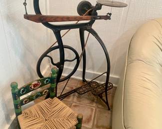 Antique wood scroll saw