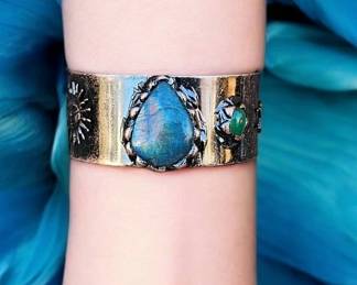 Labradorite Cuff Bracelet Tested 