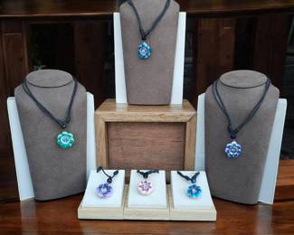 Unique Necklaces Sun  Heart  Space  Angel  Etc.