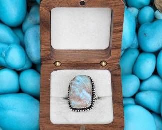 Larimar Ring Tested 