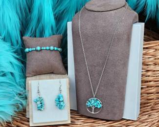 Tree Of Life Wire Wrapped Necklace Earrings  Bracelet  Tested