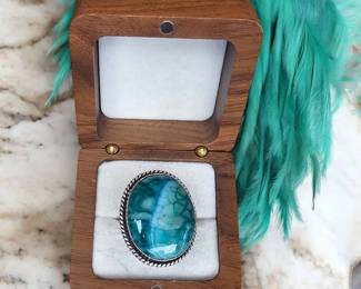 Mesmerizing Green Botswana Ring Tested