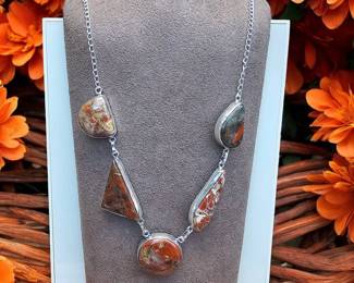 Red Jasper Necklace Tested 