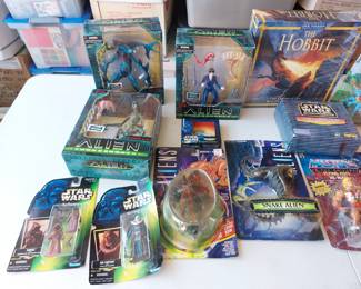Vintage Alien/Aliens, Star Wars, MOTU action figures