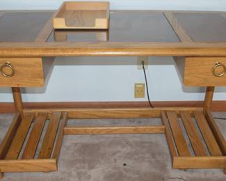 oak office desk 