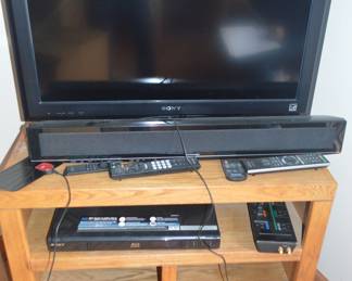 Electronic tv's and DVD players 