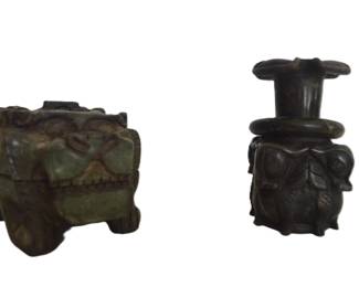 Carved Jade items 