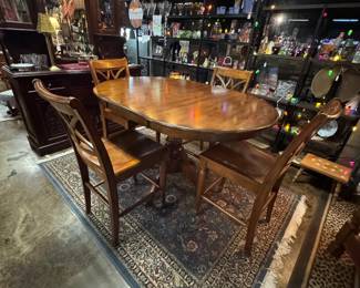 Photo of table WITH LEAF