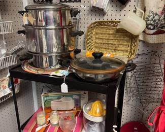 Cookware, Juicer, Cookbooks, etc...