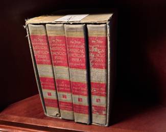 c.1978, Boxed Set of 4, "The New Illustrated Medical Encyclopedia for Home Use"
