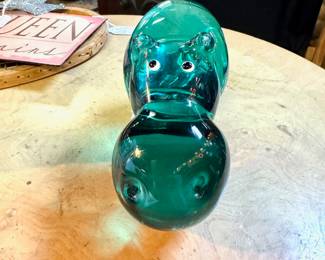 Front view of GCA Glass Hippo