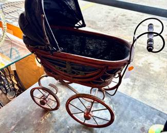 Vintage Doll Stroller 