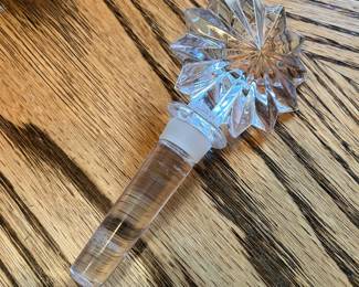Waterford bottle stopper