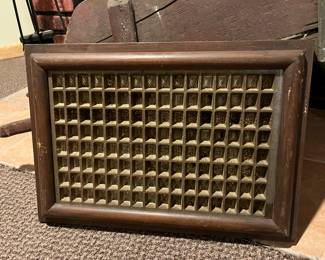 Framed chocolate mold!