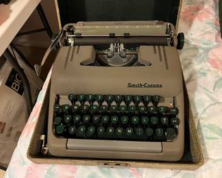 Smith-Corona portable typewriter