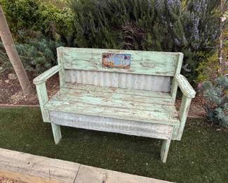 Wood bench 300.00