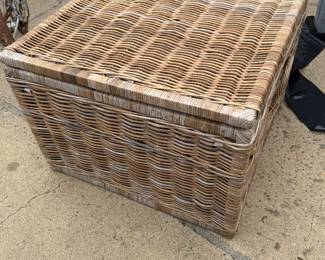 Large wicker basket 200.00
